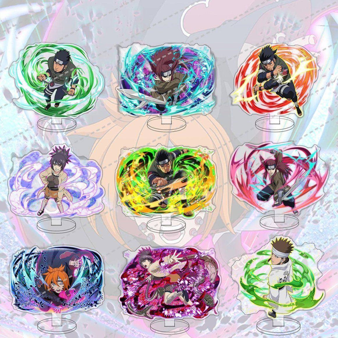 火影忍者个性艺术简约立牌摆件涂鸦卡通创意手工创意潮流可爱时