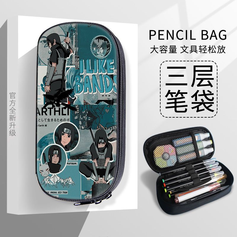 火影忍者帆布笔袋学生高