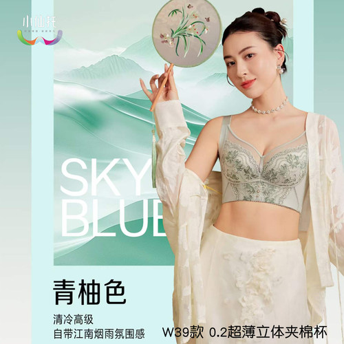小仙托蕾丝聚拢收副乳文胸