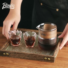 Bincoo复古手冲咖啡壶套装耐热玻璃分享壶冰滴挂耳咖啡分享杯日式