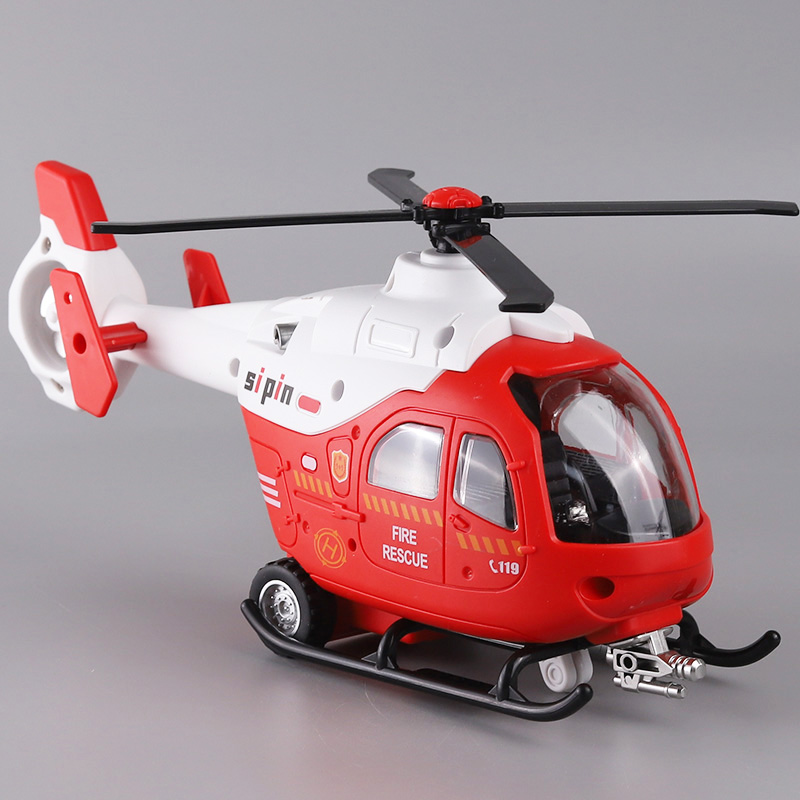 惯性直升机声光飞机模型2-6岁儿童玩具小朋友玩具男孩旋转螺旋桨