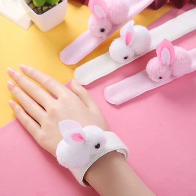 Easter Cute Plush Rabbit Clapping Circles Party Gift  Happy