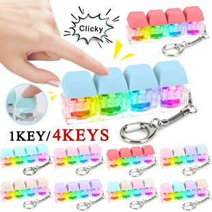 Keyboard Key Toy Party Sss Relief DIY Fidget Button Keycap