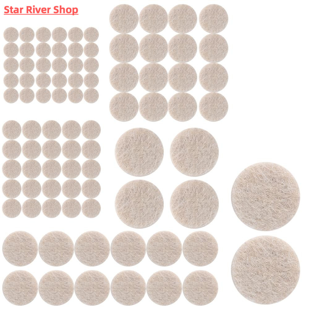 Areyourshop Self Adhesive Felt Furniture Pads Protects Floor