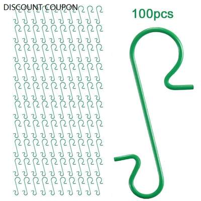 100pcs Christmas Ornaments S Shape Hooks Christmas Tree Deco