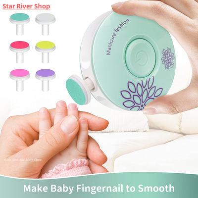 Electric Baby Nail Trimmer Kid Nail Polisher Tool Infant Man