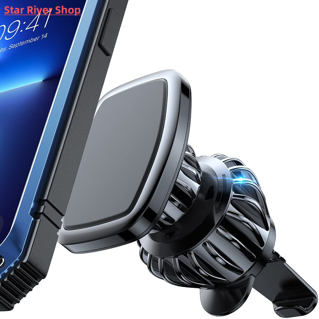 Magnetic Car Phone Holder For Phones Universal Car Air Vent 汽车用品/电子/清洗/改装 车载手机支架/手机座 原图主图