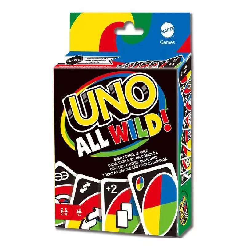 UNO All Wild Card Game for Family Ni