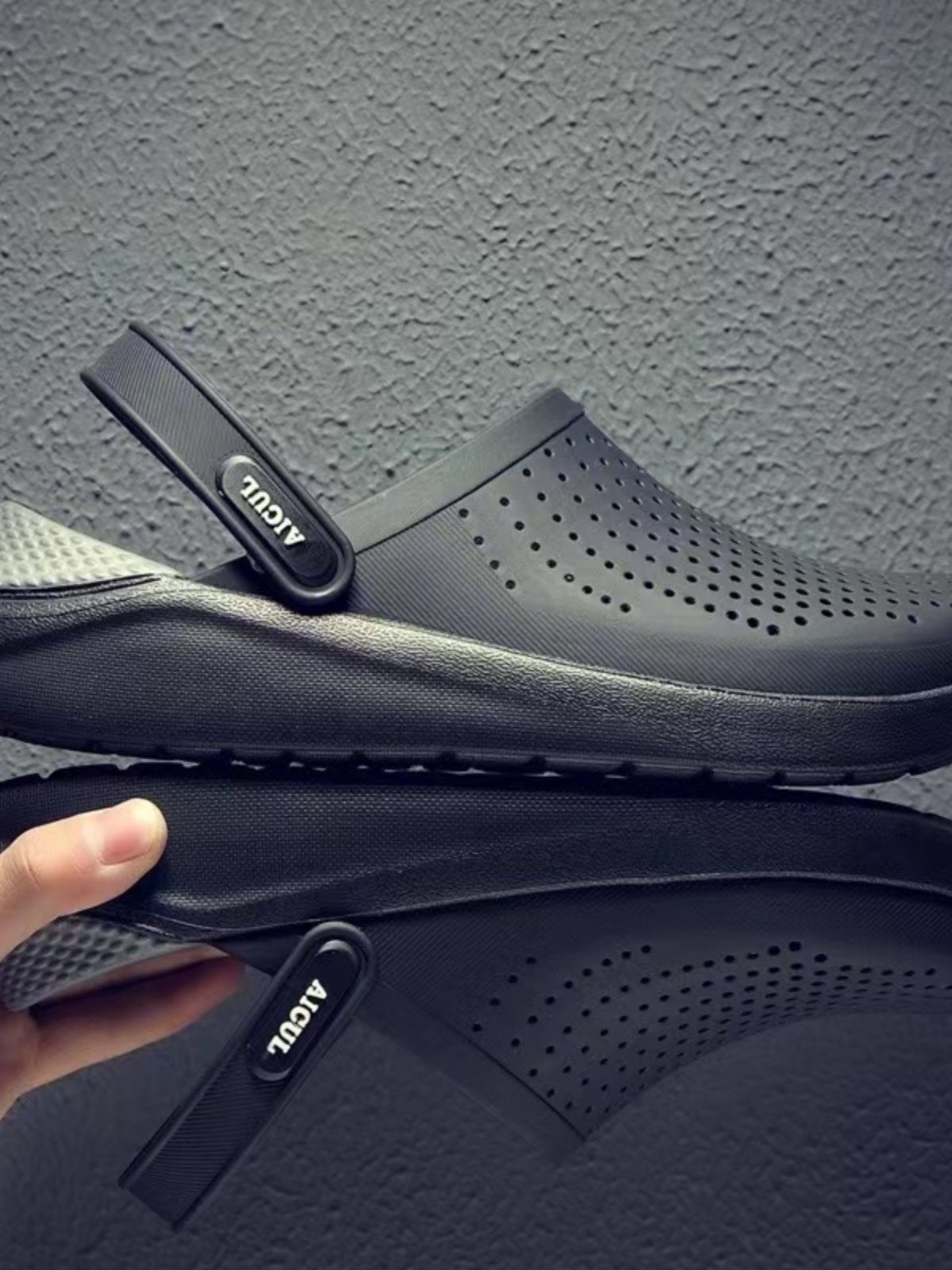 日本GP夏季洞洞鞋男士外穿防滑软底凉拖鞋情侣沙滩休闲厚底女凉鞋,流行男鞋,包头拖,淘宝优惠券,粉丝福利购,淘宝优惠卷