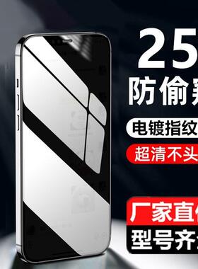3D Full Private Screen Protector For iphone 12 11Pro Max X