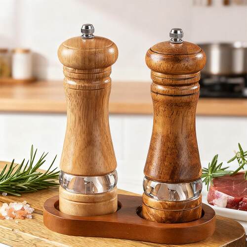 Manual Pepper Grinder Wooden Salt And Pepper Mills Multi