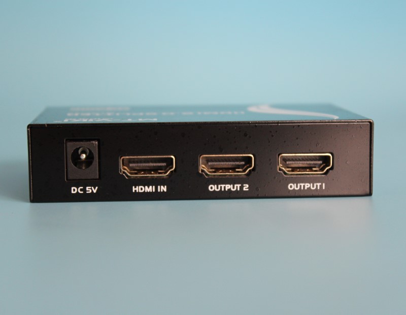 全新迈拓MT-SP142 HDMI2.0版分配器 1进2出 3D超高清UHD4K*2K 2路