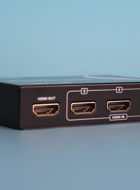 全新迈拓MT-SW301-MH HDMI 3进1出 高清视频切换器 自动红外 铁盒