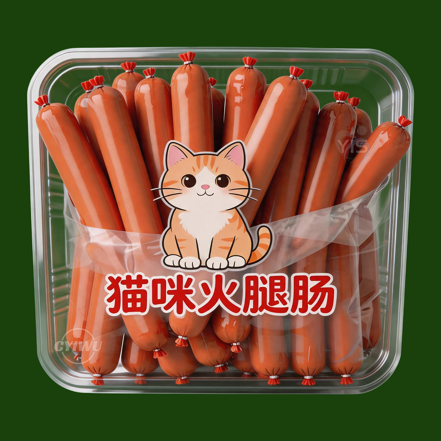 猫咪火腿肠低盐高钙奖励零食