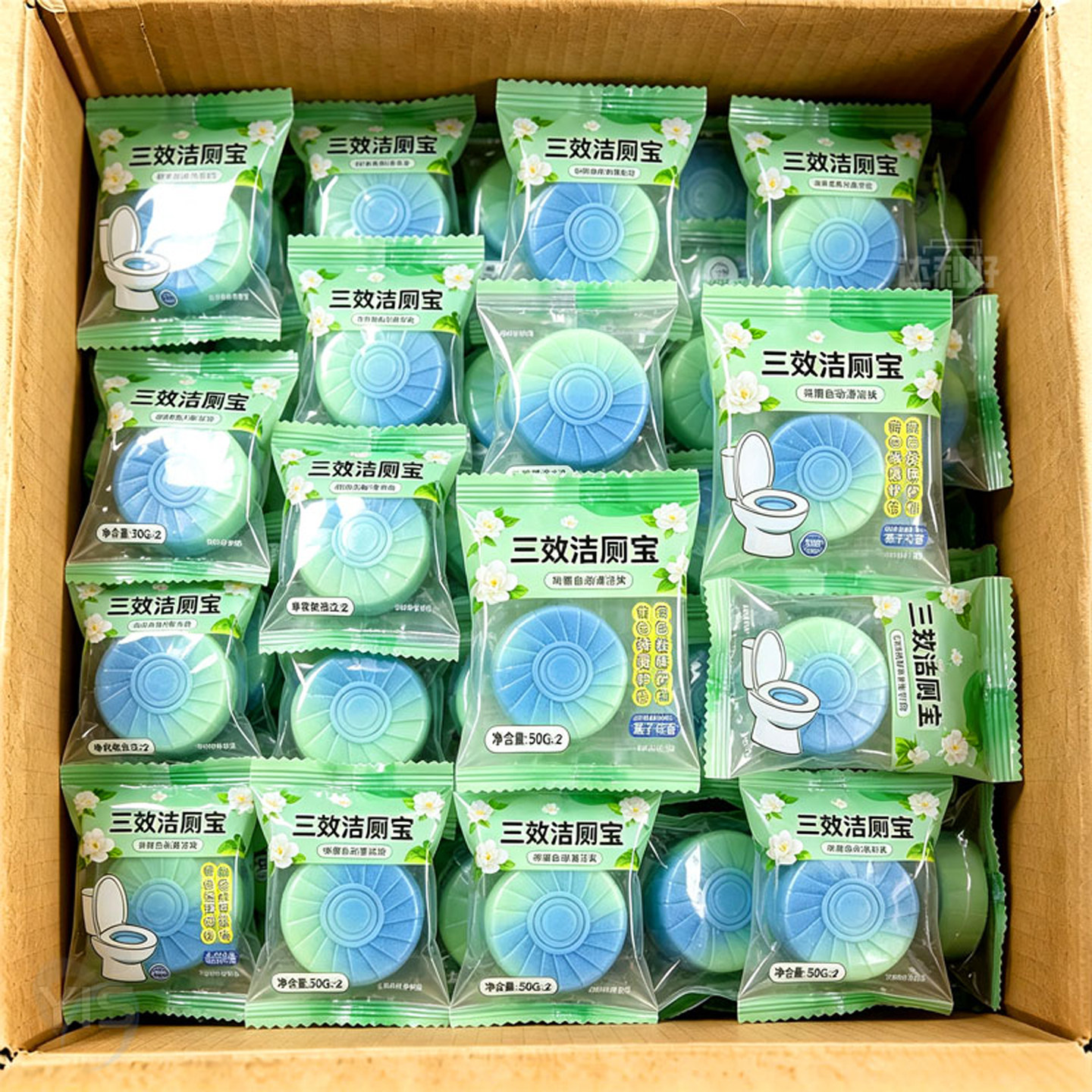 马桶洁厕块强力除臭留香去污
