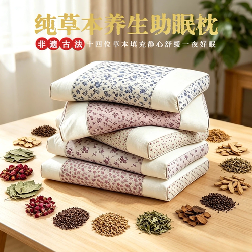 天然草本中草药助眠安神枕