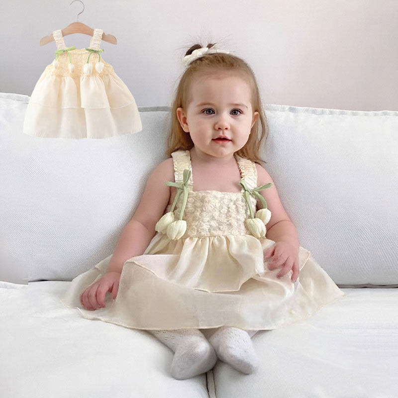 包屁裙女婴儿夏公主裙洋气女宝宝夏季吊带裙薄款透气夏装甜美衣服