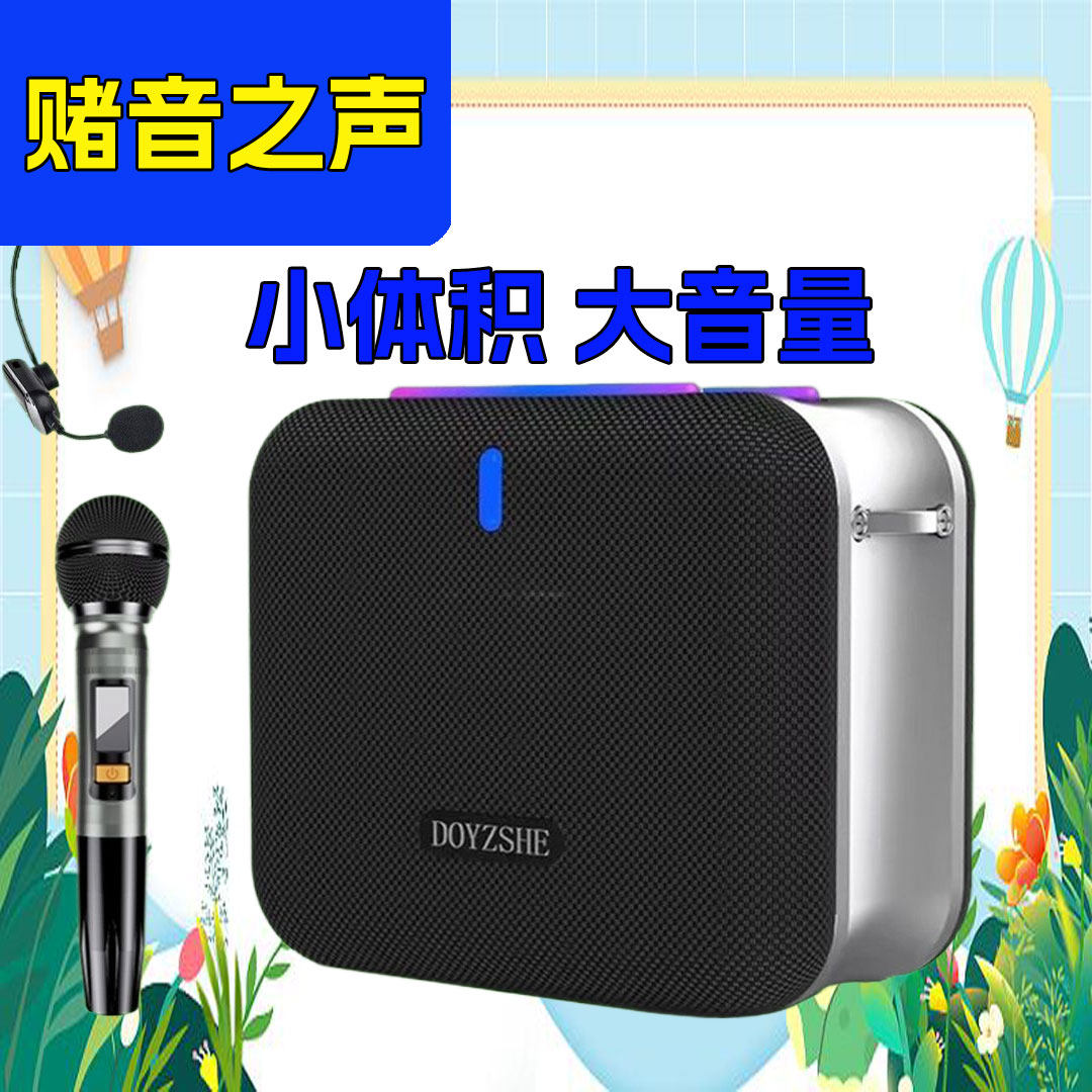 睹音之声BT12 11无线蓝牙音箱高音质家用K歌音响麦克风一体低音炮