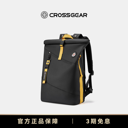 十字勋章休闲双肩包防水电脑背包
