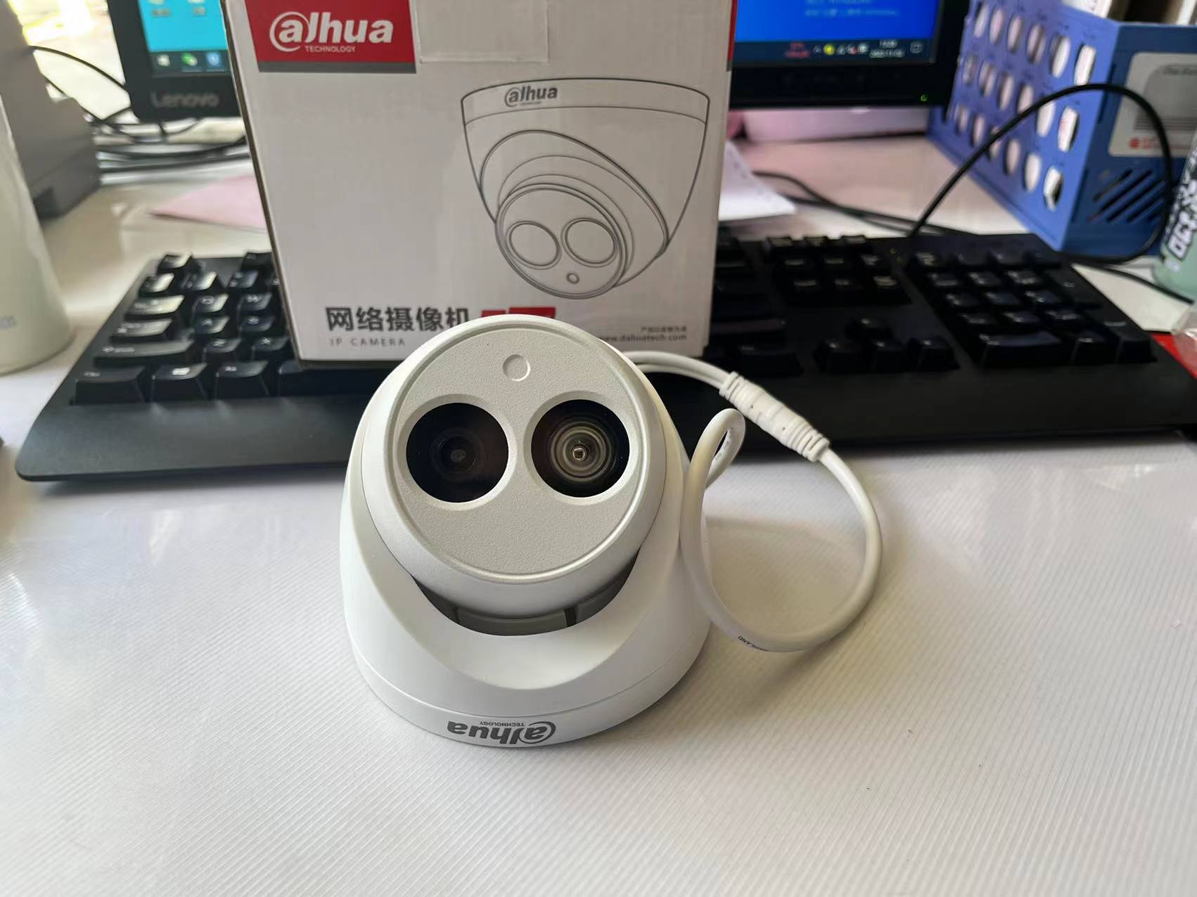 正品大华DH-IPC-HDW1325C 300万高清红外半球网络摄像机