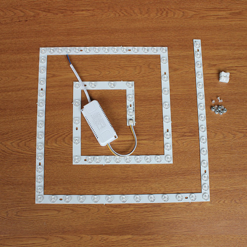 方形灯芯对角49cm适用53cm灯led底盘护眼客厅灯片卧室灯替换光源