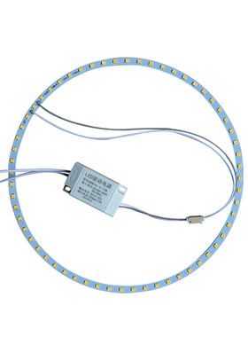 DIY小圈灯片环形灯芯led灯珠装修装饰氛围灯维修灯条吸顶灯改造