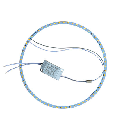 DIY小圈灯片环形灯芯led灯珠装修装饰氛围灯维修灯条吸顶灯改造