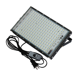 插头照明灯220V带开关线插座使用投光灯工地灯摆摊灯户外便携式灯