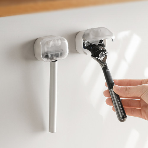 带盖防尘剃须刀收纳架