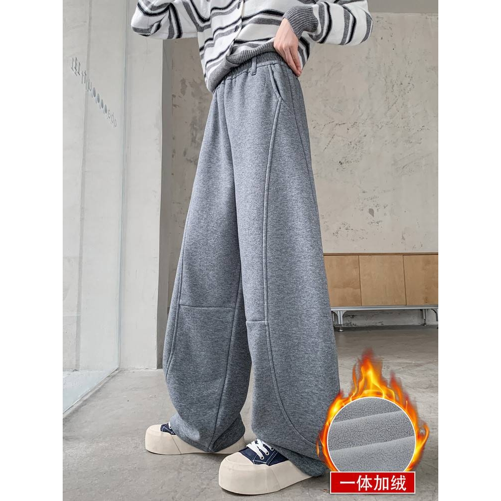 官方正品儿童装女童加绒裤子2025新款女孩秋冬款冬季加厚中大童运