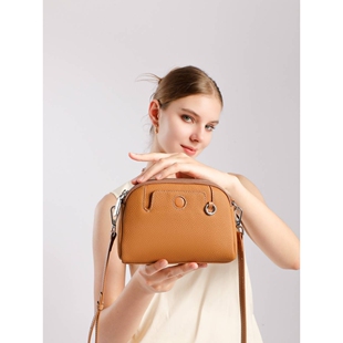 官方正品真皮女包2025新款时尚迷你零钱包妈妈包头层牛皮单肩百搭