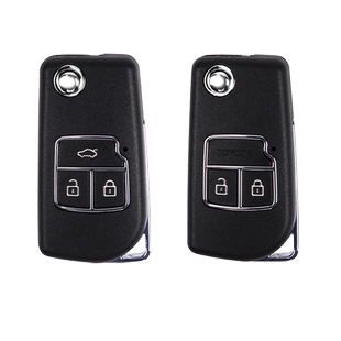 适用于丰田卡罗拉锐志 凯美瑞 RAV4威驰汽车遥控折叠钥匙外壳改装