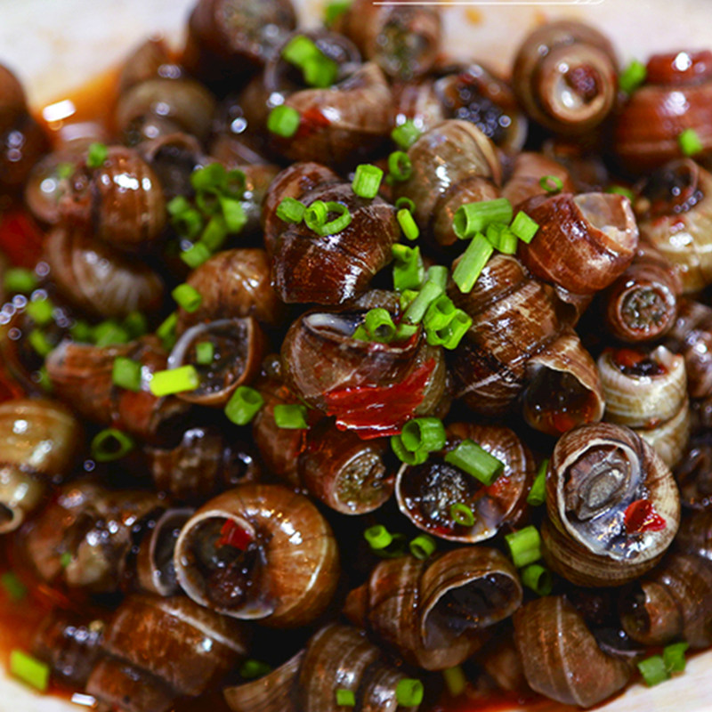 老长沙口味嗦螺500g田螺泥螺炒螺蛳香辣嗦螺三码头嗦螺半成品