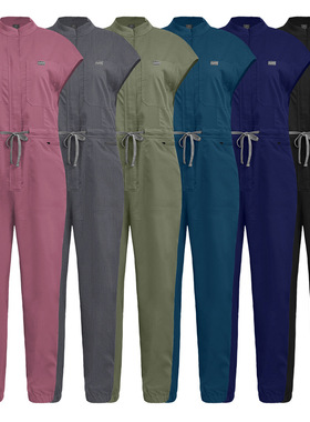 Niaahinn连体洗手衣无袖护士服大码显瘦高品质医院医生护士工作服