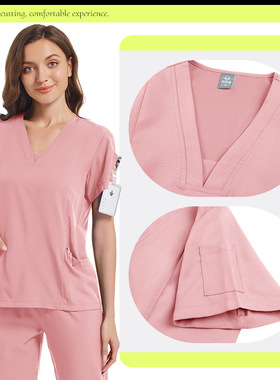 直销新品洗手服口腔牙科门诊手术服男女同款分体速干医用服装