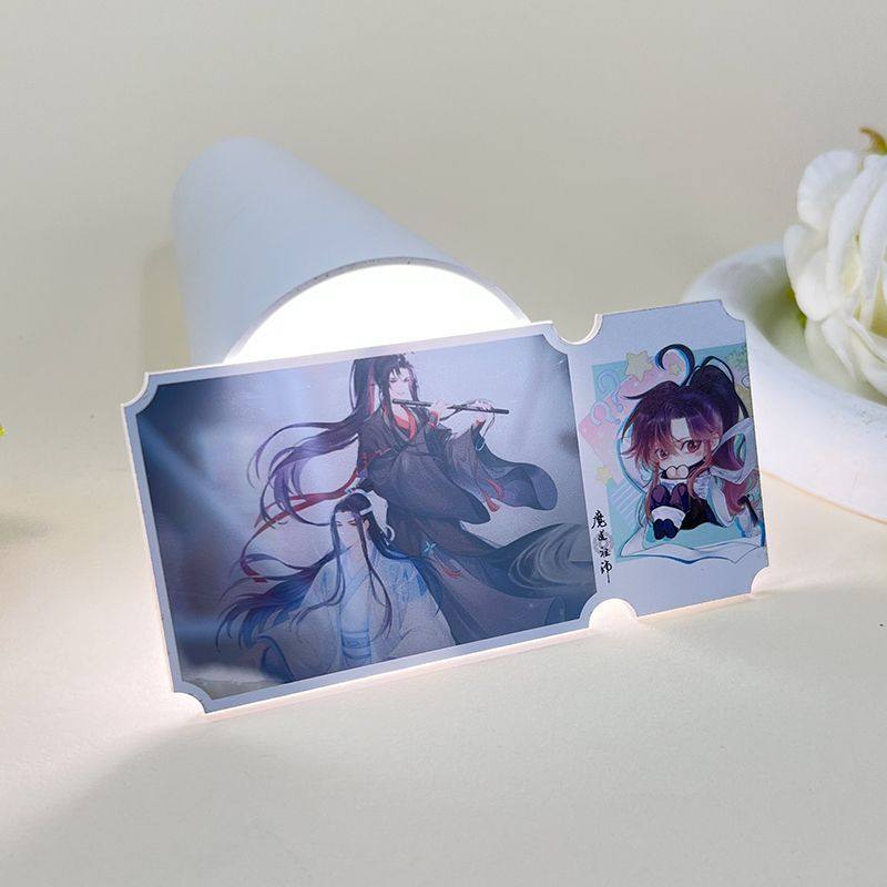 魔道祖师便携式透镜蓝忘机魏无羡周边新款亚克力票根镜中画礼物,模玩/动漫/周边/娃圈三坑/桌游,动漫挂件/文具,淘宝优惠券,粉丝福利购,淘宝优惠卷