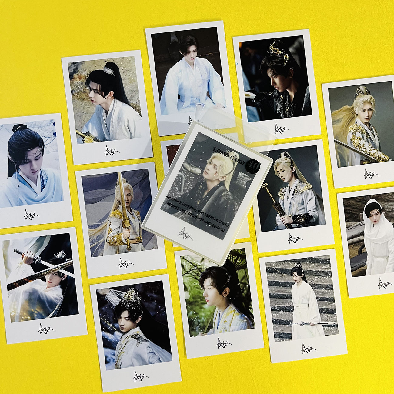 成毅古装版精美lomo卡明星周边剧照写真照片留言卡片贺卡学生礼物