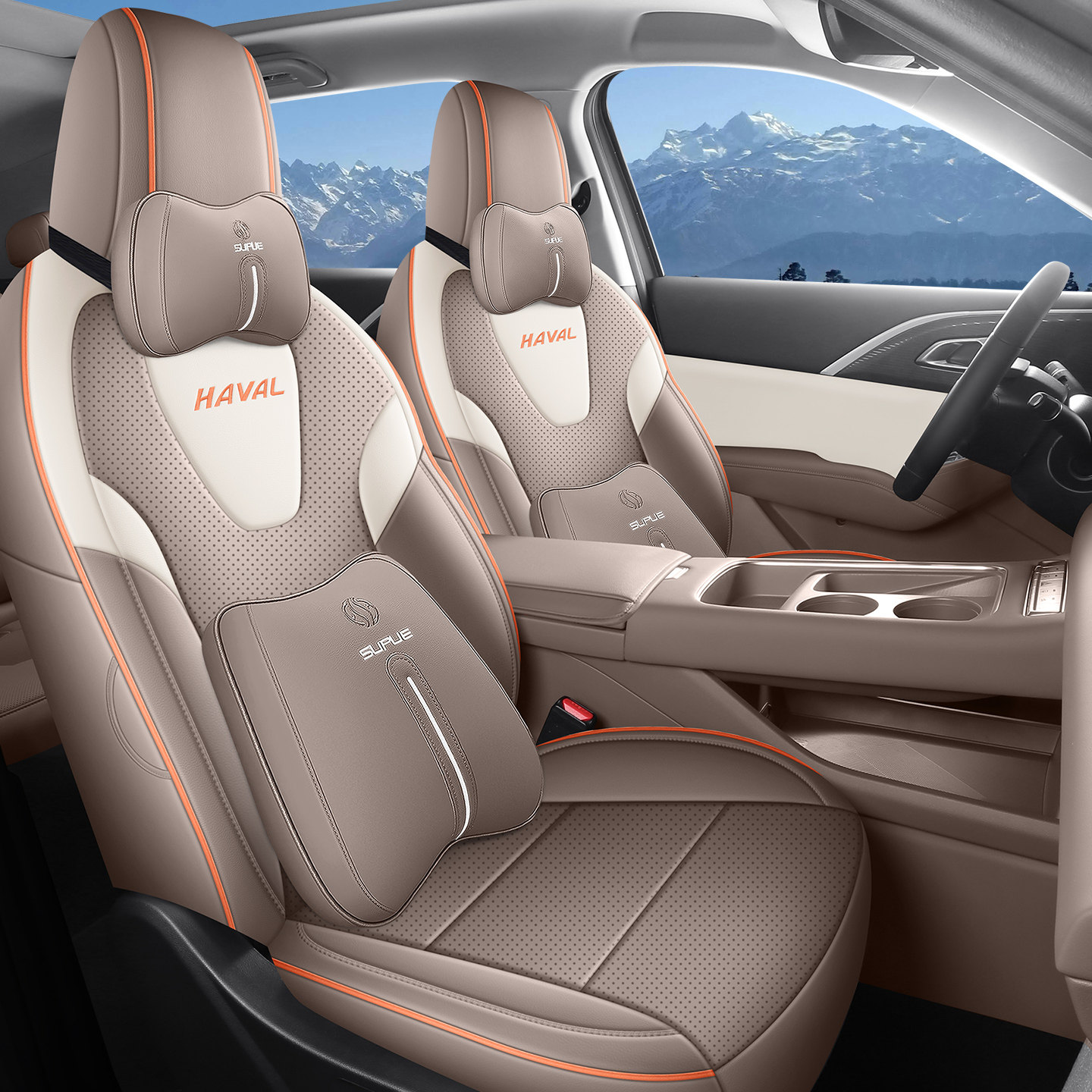 26款哈弗H6L专用座套全包座椅套四季通用皮革汽车坐垫全包围座垫