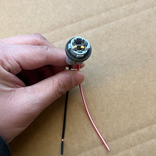 汽车T10插泡灯座示宽灯插座插头底座T15座LED插座转向灯仪表灯座