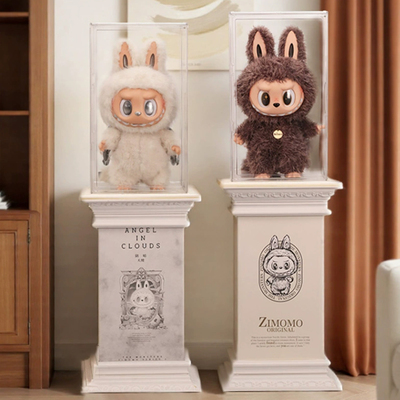 zimomo十周年系列透明展示盒防尘