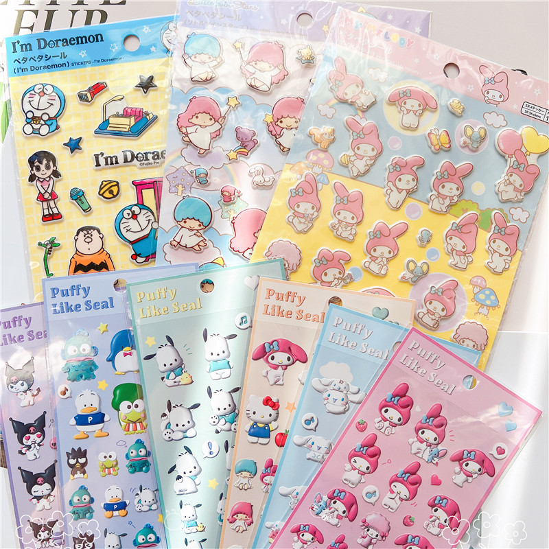 日单卡通动漫库洛米美乐蒂大耳狗帕恰狗KT手账贴纸diy装饰贴画,文具电教/文化用品/商务用品,贴纸/立体贴纸,淘宝优惠券,粉丝福利购,淘宝优惠卷