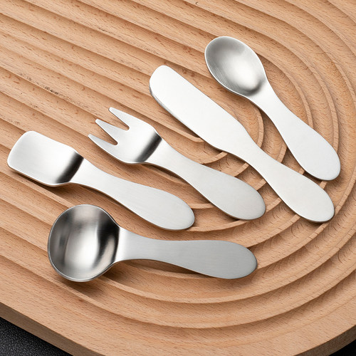 厨腾宝304不锈钢甜品勺调羹