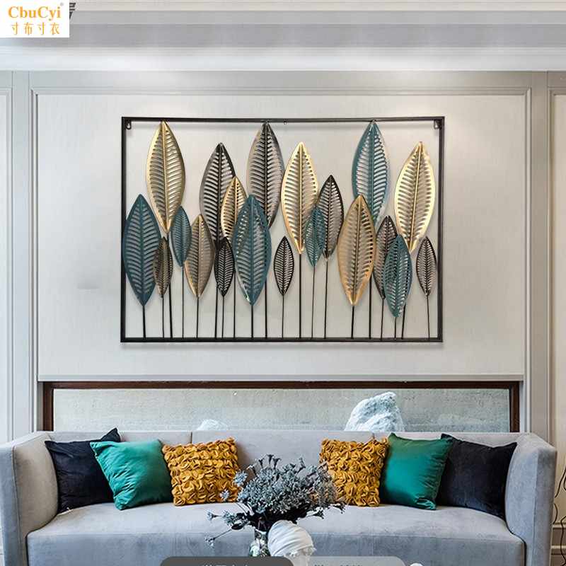 工业风北欧铁艺家装壁饰树叶装饰画金属现代简约客厅创意墙饰挂件|ruв категории Домашний быт, роспись - от Buy2taobao.com для оказания профессиональной услуги покупки агента Taobao