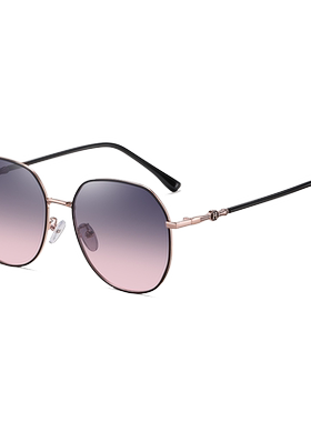 可配有度数的近视墨镜女款大脸