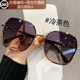 大框茶色偏光渐变墨镜女款 2026新款 高级感防晒防紫外线太阳眼镜潮