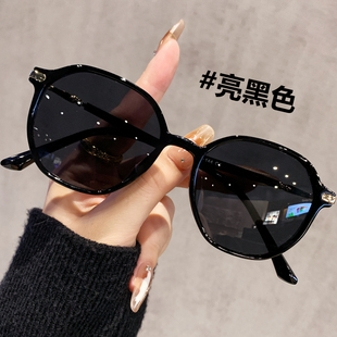 黑色小框近视墨镜女款 高级感小脸专用女士太阳镜防紫外线2026新款