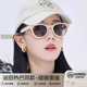 高级感复古猫眼白框太阳镜防紫外线 2026新款 迪丽热巴同款 墨镜女款