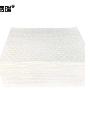 安赛瑞吸油棉白色漏油吸油毡油污吸附垫4050CM厚度4MM711197