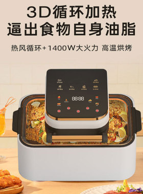 Air fryer 新款外贸可视空气炸锅家用12L大容量多功能料理电炸锅