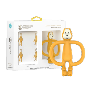 英国matchstickmonkey火柴猴牙胶婴儿磨牙棒有机棉纱巾盖毯礼盒装